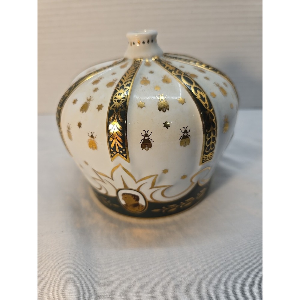 Napoleon Sempe Crown Armagnac Cognac France Crown Empty Bottle Decanter No Top‎